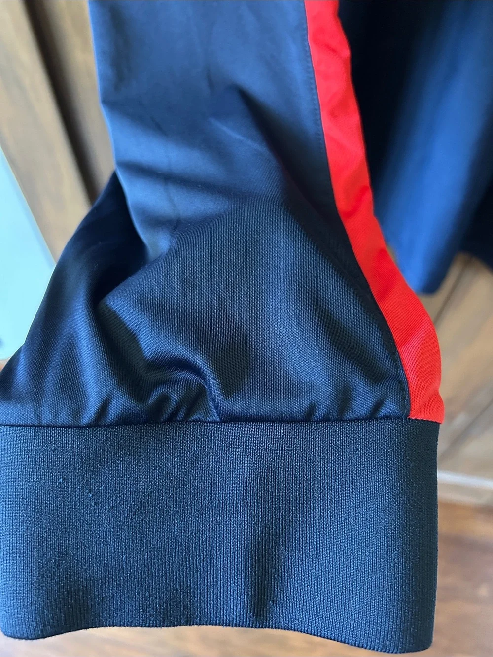 Polo Ralph Lauren Navy USA Rugby Pullover with Red Stripe xxl